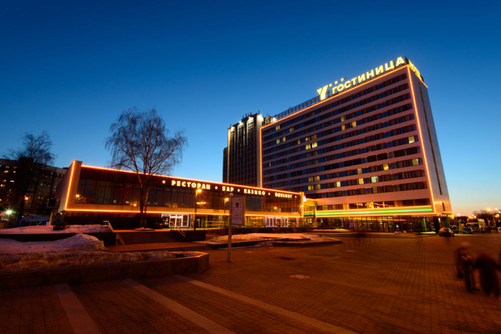 Hotel Yubileiny มินสก์ ภายนอก รูปภาพ